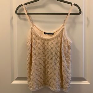 Abercrombie & Fitch Beaded Tank Top in size XS
